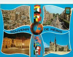 51 - Reims - Multivues - CPM - Carte Neuve - Voir Scans Recto-Verso - Reims