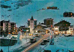 Italie - Breuil Cervinia - Val D'Aosta - La Nuit - CPM - Voir Scans Recto-Verso - Autres & Non Classés