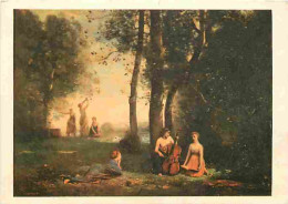 Art - Peinture - Jean Baptiste Corot - Le Concert Champetre - CPM - Voir Scans Recto-Verso - Pintura & Cuadros