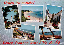 17 - Ile De Ré - Multivues - Scènes De Plage - CPM - Voir Scans Recto-Verso - Ile De Ré