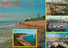 17 - Ile De Ré - Multivues - Bateaux - Etat Pli Visible - CPM - Voir Scans Recto-Verso - Ile De Ré