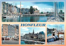 14 - Honfleur - Multivues - Flamme Postale De Honfleur - CPM - Voir Scans Recto-Verso - Honfleur