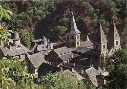 12 - Conques En Rouergue - Les Toits Du Village Et De L'église Sainte Foy Jaillissent De La Verdure - CPM - Voir Scans R - Autres & Non Classés