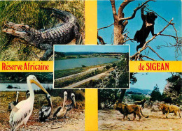 Animaux - Réserve Africaine De Sigean - Multivues - Zoo - CPM - Voir Scans Recto-Verso - Otros & Sin Clasificación