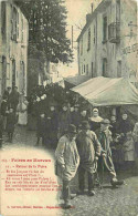 58 - Nièvre - Foires En Morvan - Animée - Correspondance - CPA - Oblitération De 1910 - Etat Pli Visible - Voir Scans Re - Autres & Non Classés