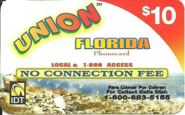 USA: Prepaid IDT - Union Florida 02.04 - Andere & Zonder Classificatie