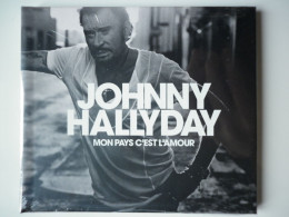 Johnny Hallyday Cd Album Digipack Mon Pays C'est L'amour - Otros - Canción Francesa