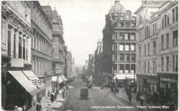 CPA Carte Postale  Royaume Uni Glasgow Sauchiehall Street Looking West  VM81113ok - Lanarkshire / Glasgow