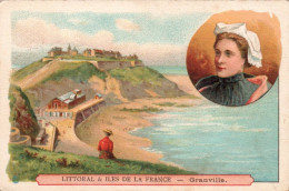 Chromo Littoral Et Iles De La France Granville - Otros & Sin Clasificación