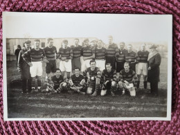 Carte Photo , équipe De Rugby - Rugby