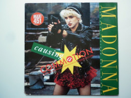 Madonna Maxi 45Tours Vinyle Causing A Commotion - 45 Rpm - Maxi-Single