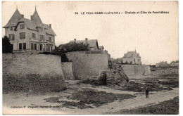 Loire Atlantique , Le Pouliguen , Chalet Et Côte De Ponchateau - Le Pouliguen