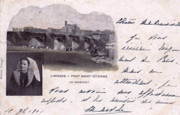 87 - Haute Vienne -  LIMOGES -  Pont Saint Etienne - Un Barbichet - Limoges