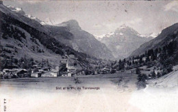 74 - Haute Savoie - SIXT FER  A CHEVAL Et Le Pic De Tanneverge - Sixt-Fer-à-Cheval
