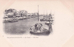 34 - Herault -  PALAVAS Les FLOTS -  Le Canal - Palavas Les Flots