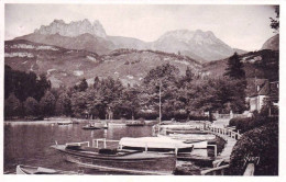 74 - Haute Savoie -  ANNECY Et Son Lac - Dominant Le Port De Talloires - Les Dents De Lanfon Et Les Roches Murraz - Annecy