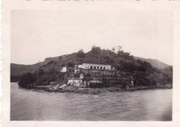 Photo Originale - Militaria -1933/34 -croisiere Croiseur JEANNE D'ARC -Santos (Bresil ) Entrée Du Port - Oorlog, Militair