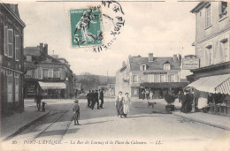 PONT L'EVEQUE - Rue De Launay Et La Place Du Calvaire - Pont-l'Evèque