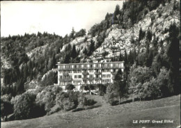 10550029 Le Pont VD LePont Hotel X 1971 Le Pont - Altri & Non Classificati