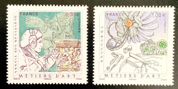 2016 FRANCE N 5040 / 5114 - SERIE MÉTIERS D’ART -SCULPTEUR SUR PIERRE ET JOAILLERIE - NEUF** - Unused Stamps