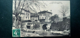 07 , Satillieu , Le Pont Et La Rivière D'Ay , Vue Générale En 1914 - Sonstige & Ohne Zuordnung