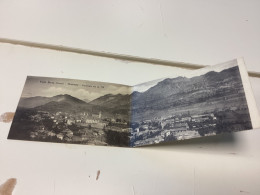 DEMONTE ( CUNEO ) VALLE STURA - PANORAMA - 1912 Carte Double - Cuneo