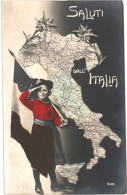 CPA Carte Postale  Italie Saluti Dall' Italia    VM81116ok - Autres & Non Classés