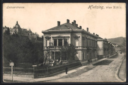 AK Wien-Hietzing, Blick In Die Lainzerstrasse  - Autres & Non Classés