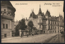 AK Wien-Penzing, Palais Cumberland In Der Penzingerstrasse 9  - Autres & Non Classés