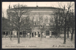 AK Wien, Pertls Grand-Etablissement, 3. Kaffeehaus, Prater  - Other & Unclassified
