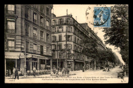 75 - PARIS 11EME - AVENUE PARMENTIER AUX RUES D'ANGOULEME ET DES TROIS-BORNES - EDITEUR F. FLEURY - Arrondissement: 11