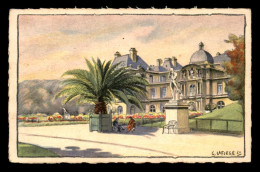 75 - PARIS 6EME - LE JARDIN DU LUXEMBOURG - DESSIN DE G. LAFORGE - Distrito: 06