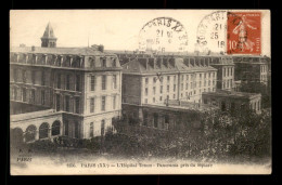 75 - PARIS 20EME - HOPITAL TENON - PANORAMA PRIS DU SQUARE - TOUT PARIS N° 1256 - EDITEUR F. FLEURY - Arrondissement: 20