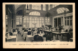 75 - PARIS 1ER - HOTEL DU LOUVRE - LA SALLE A MANGER - Distretto: 01