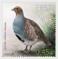 2013 793 Estonia Bird Of The Year - The Grey Partridge Perdix Perdix MNH - Estonia