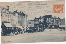 51 - CHALONS-sur-MARNE - 1927 - Place De La République (Voitures) - Châlons-sur-Marne