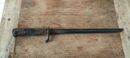 BAIONNETTE ALLEMANDE 1898   ( RACOURCI ) - Knives/Swords