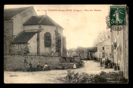 88 - LA CHAPELLE-AUX-BOIS - RUE DES OISEAUX - CAFE DES OISEAUX FROMENT - VOIR ETAT - Autres & Non Classés