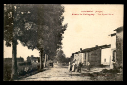 88 - GIRMONT - ROUTE DE PALLEGNEY - Autres & Non Classés