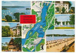 CPSM  10.5 X 15 Allemagne (34) BERLIN  Rund Um Die Havel Vues Diverses (6)  Autour De La Rivière - Sonstige & Ohne Zuordnung