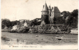 Loire Atlantique , Pornic , Le Château A Marée Basse - Pornic