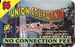 USA: Prepaid IDT - Union California 06.04 - Altri & Non Classificati