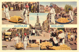 Postcard Netherlands Alkmaar Melon Market - Other & Unclassified