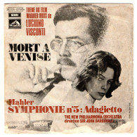 BOF Mort à Venise - 45 T SP New Philarmonia Orchestra (1971) - Música De Peliculas