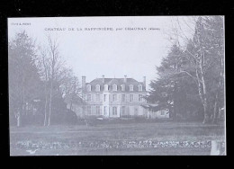 Cp, 86, Château De La Raffinière, Par Chaunay, Vierge, Imp. Baron-Demellier - Autres & Non Classés