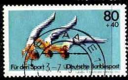 RFA Poste Obl Yv:1004/1005 Für Den Sport (TB Cachet Rond) - Oblitérés