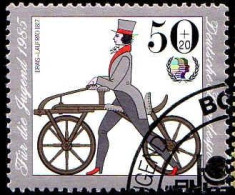 RFA Poste Obl Yv:1074/1077 Für Die Jugend Bicyclettes (Beau Cachet Rond) - Oblitérés