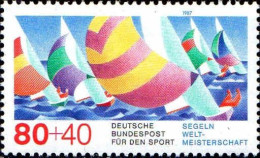 RFA Poste N** Yv:1142/1143 Für Den Sport Voile & Biathlon  - Neufs