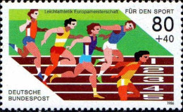 RFA Poste N** Yv:1101/1102 Für Den Sport Course & Bob - Unused Stamps