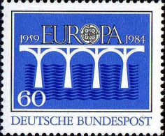 RFA Poste N** Yv:1042/1043 Europa Cept Pont De La Coopération - Unused Stamps